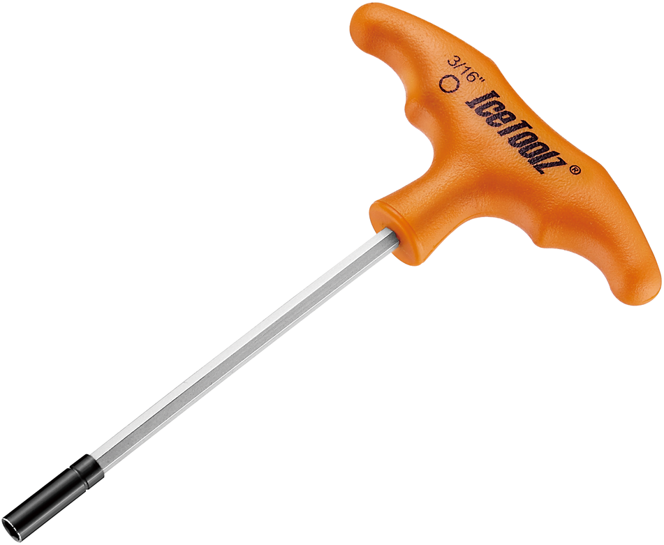 Icetoolz spaaknippelsleutel 12a7 voor 3 16 (zeskante) nippels