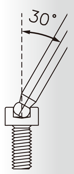 Icetoolz twinhead wrench 7m50 - 5 mm inbussleutels