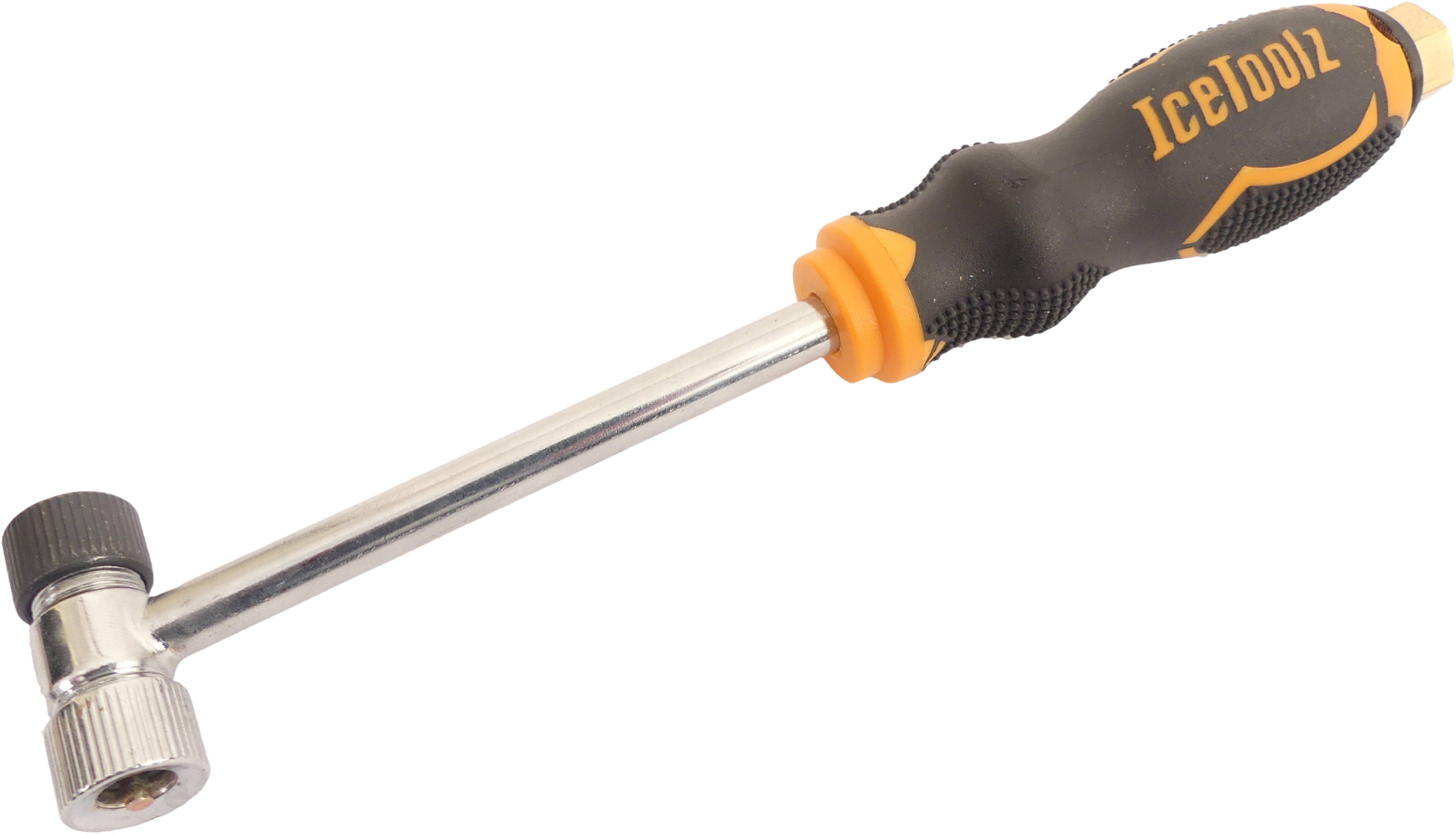 Icetoolz pomp compressorhandvat + schroefaansluiting, a911