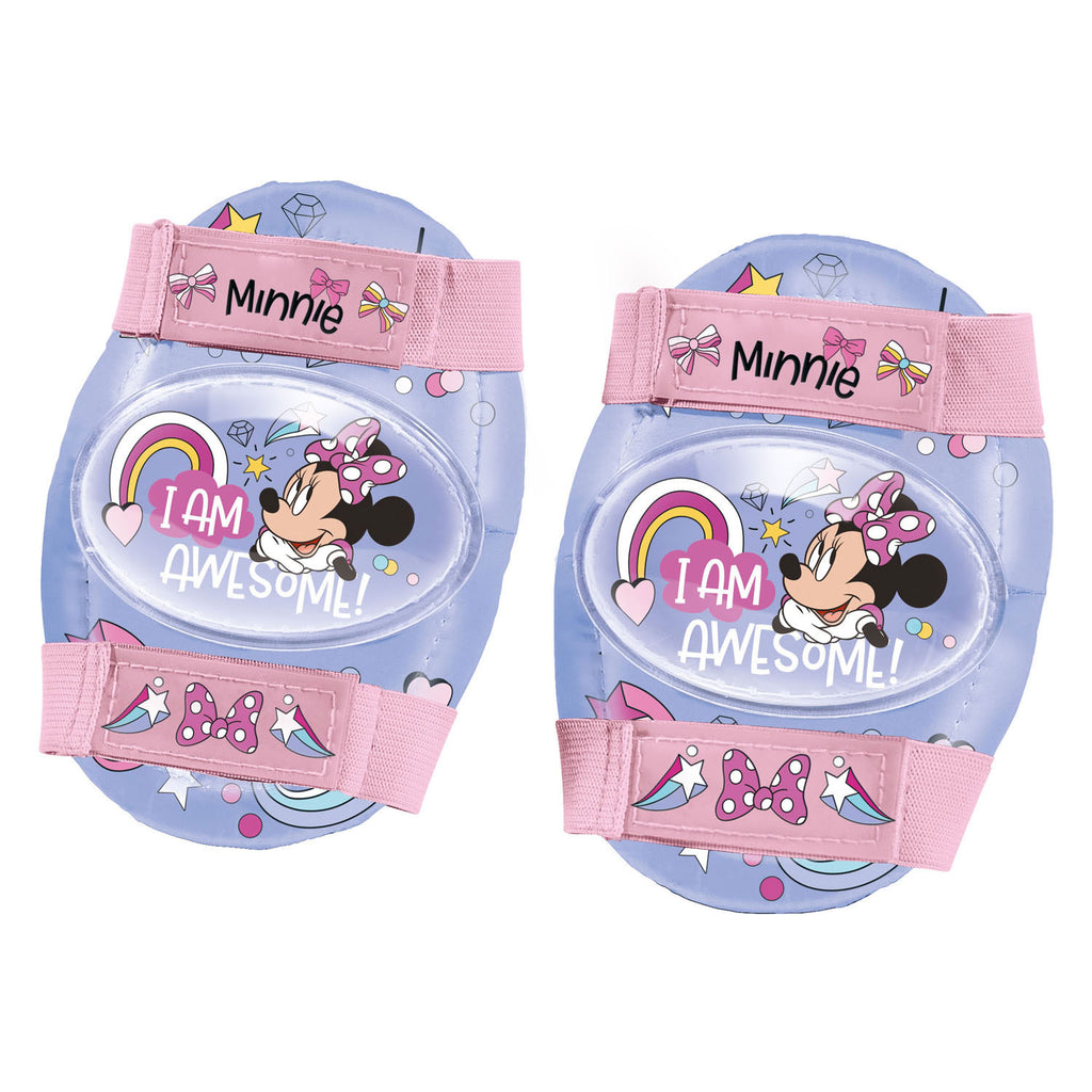 Mondo disney minnie rolschaatsen met beschermset