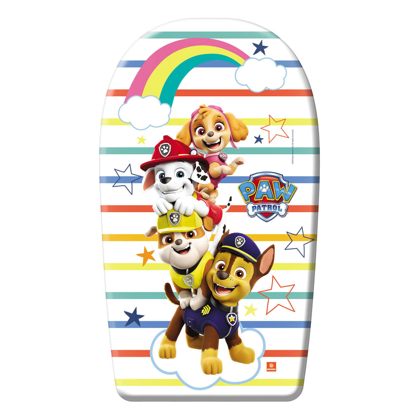 Mondo paw patrol bodyboard 84 cm