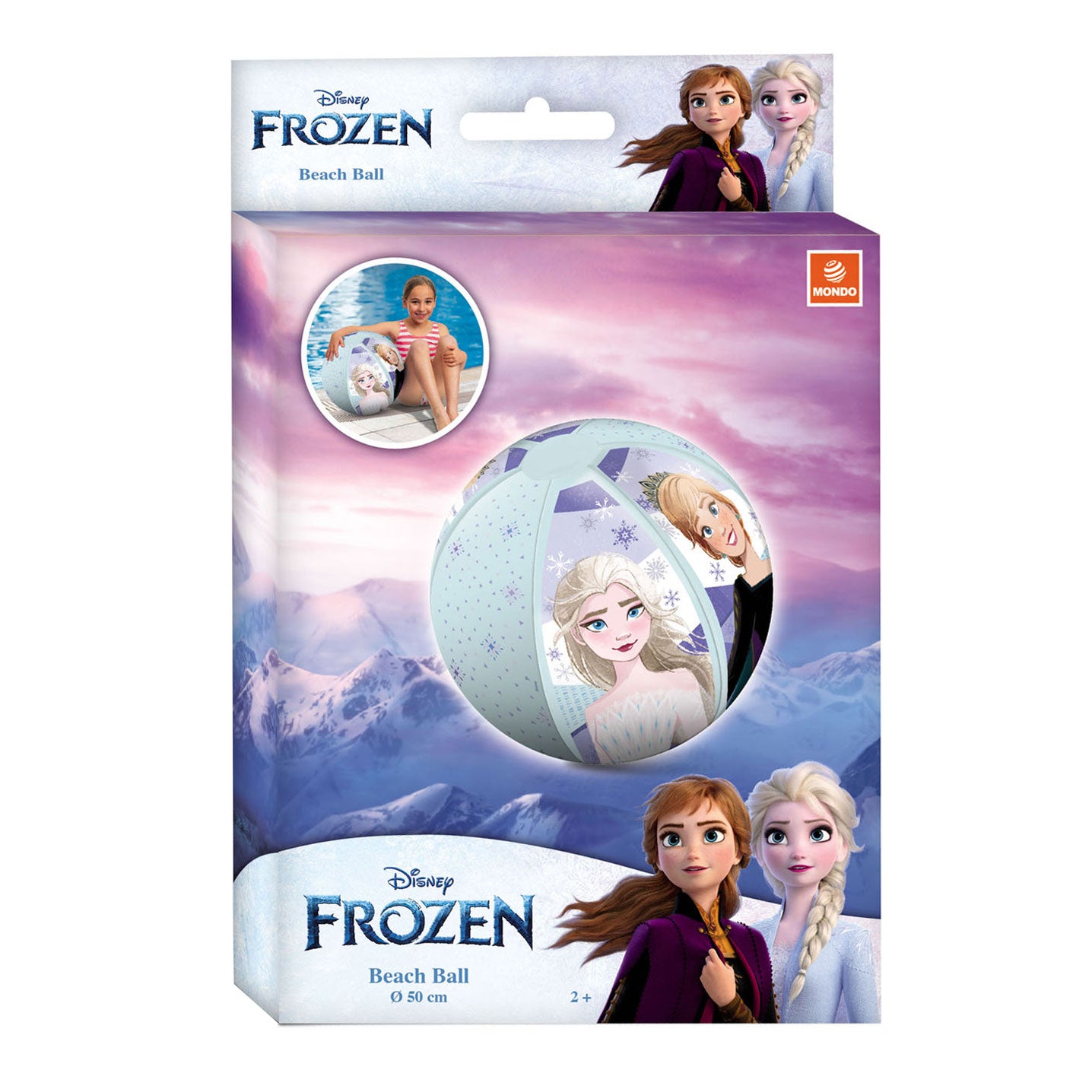 Mondo strandbal frozen, 50cm
