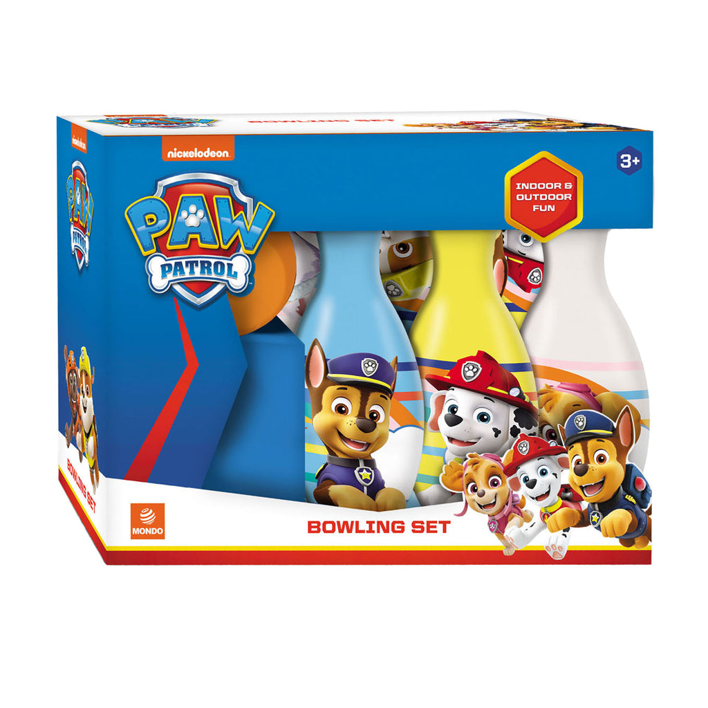 Mondo bowlingset paw patrol, 7dlg.