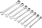 Steek- Ring- Ratelsleutelset 8-15mm - Zwart