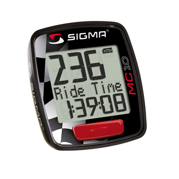 Sigma mc10 motorbike computer draad max speed 399 km u 01013