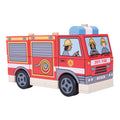 Bigjigs houten stapelspel brandweerwagen