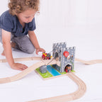 Bigjigs houten rails - ophaalbrug