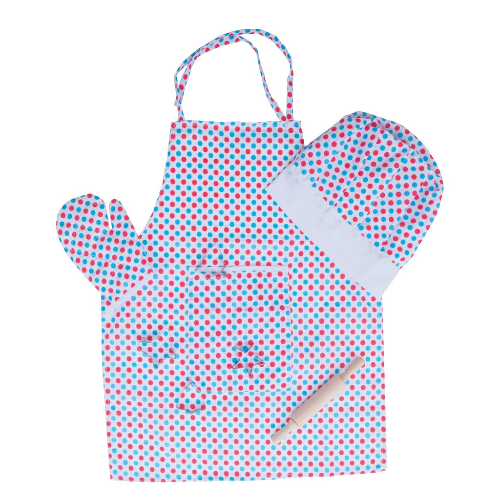 Bigjigs chef's keukenset gestipt