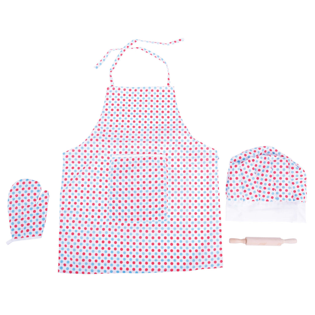 Bigjigs chef's keukenset gestipt