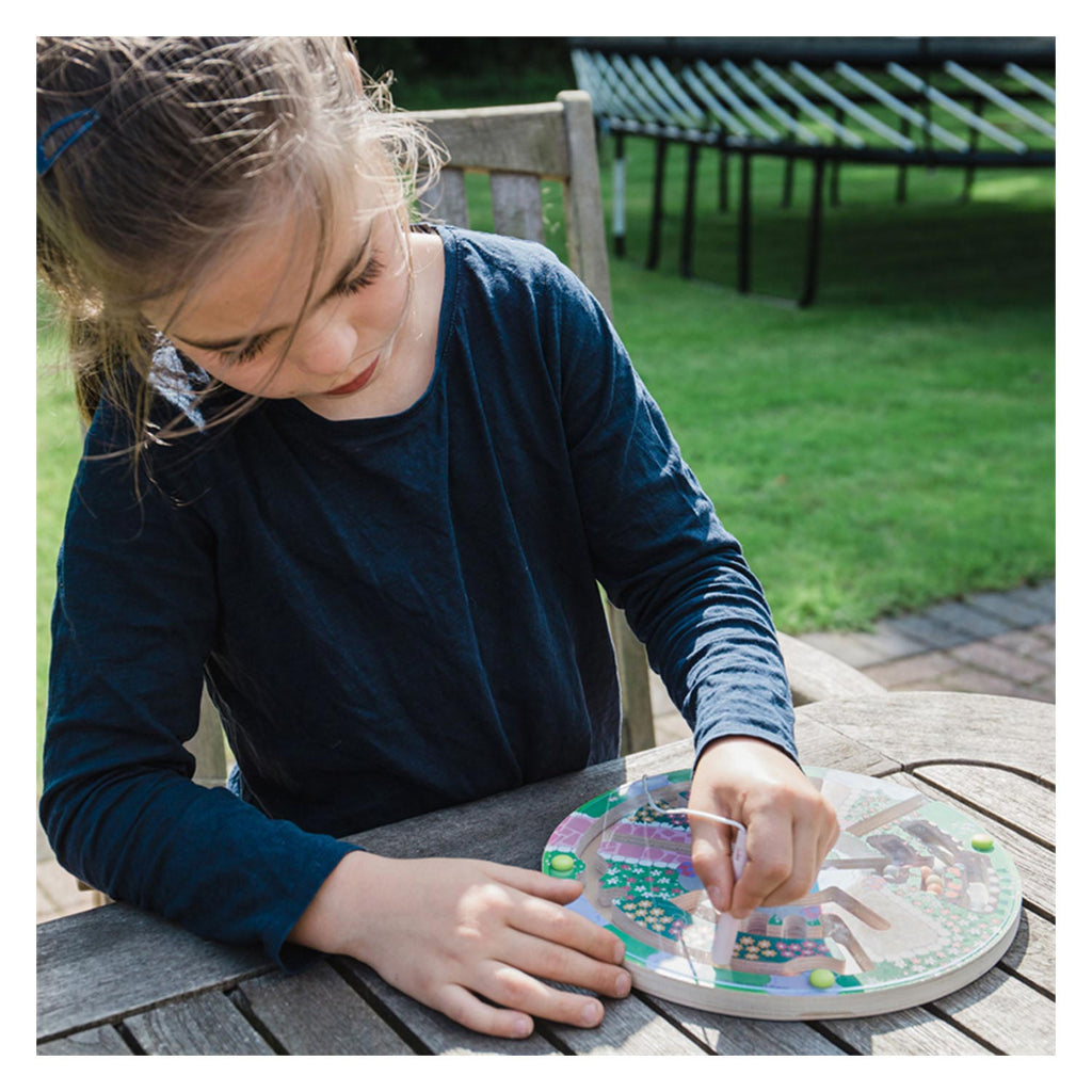 Bigjigs Magnetische Doolhof Spel Bloementuin