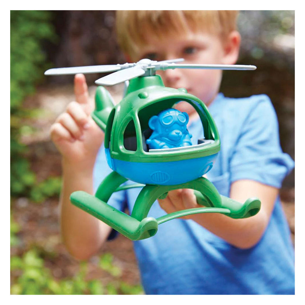 Green toys helikopter groen - gerecycled