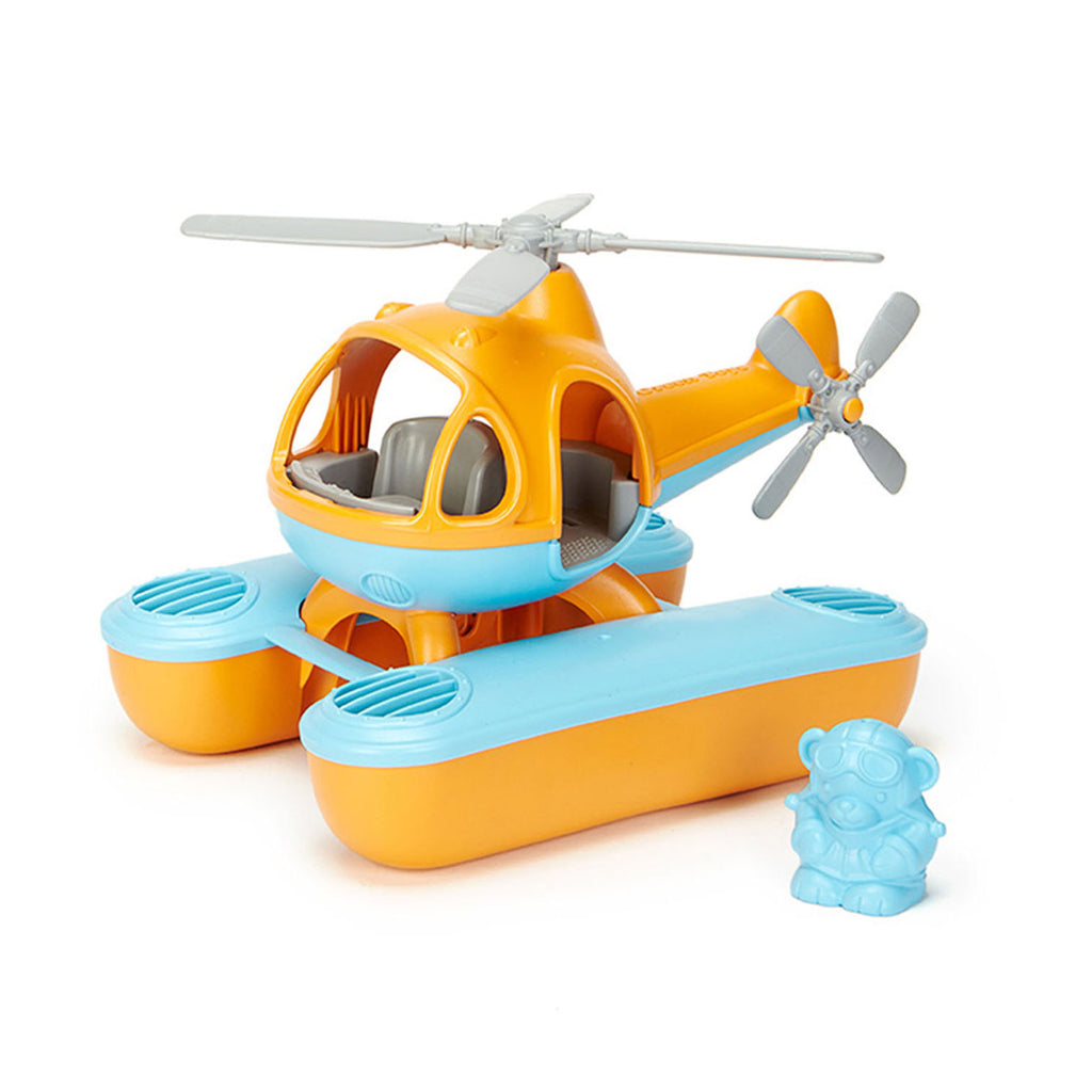 Green toys waterhelikopter oranje - gerecycled plastic