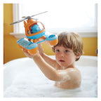 Green toys waterhelikopter oranje - gerecycled plastic