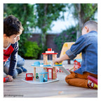 Bigjigs Houten Garage met Wasstraat
