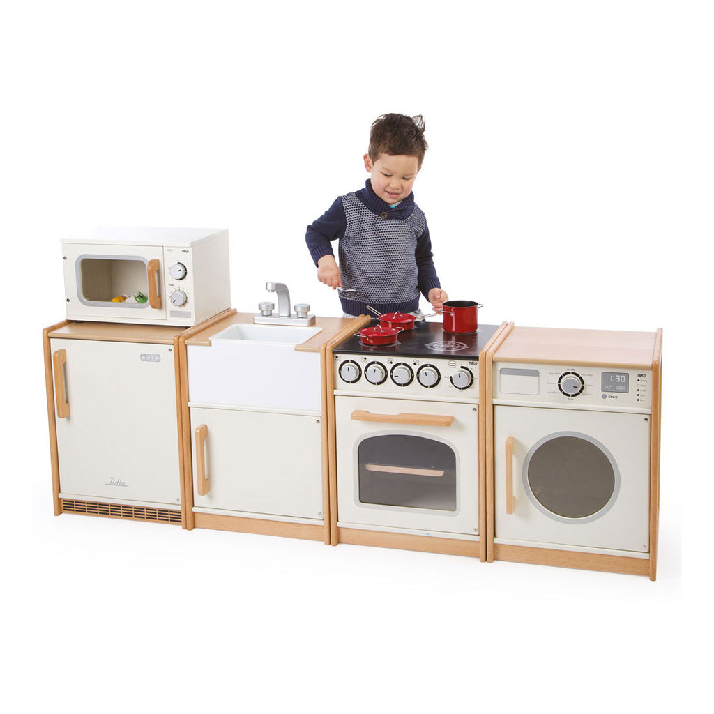 Tidlo educatief houten speelfornuis