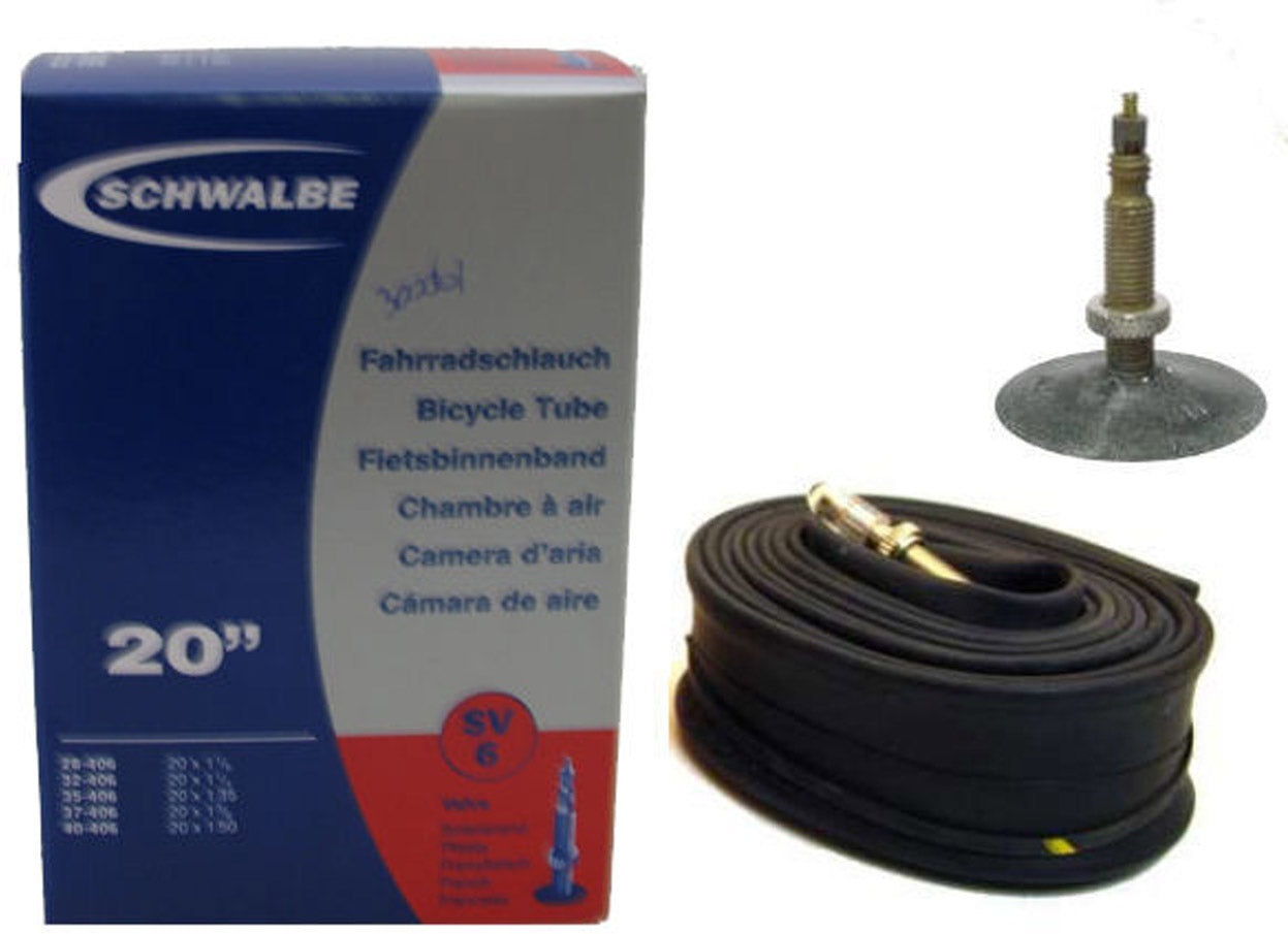 Schwalbe Binnenband 20 x 1 1 8-1.50 (28 40-406) SV6 FV 40 mm