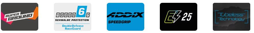Schwalbe g-one allround performance addix raceguard 27.5 folding tyre