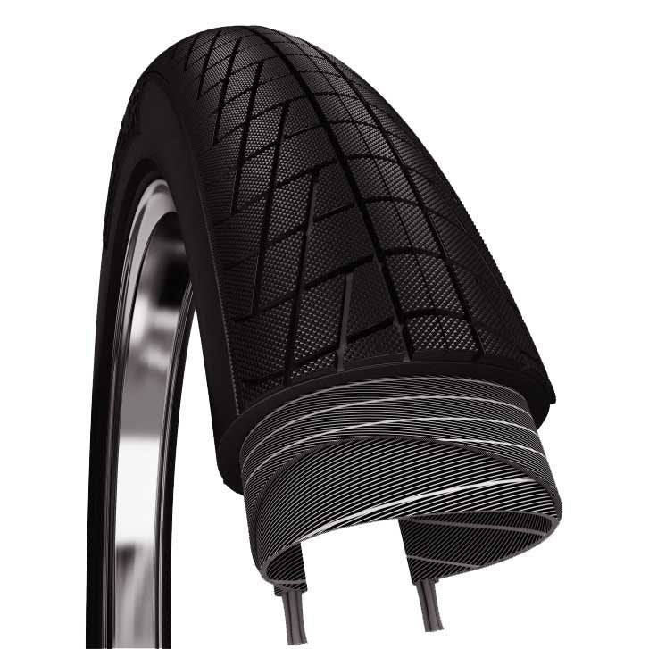 Urbanproof buitenbanddutch perfect fatbike normal | 20x4.00 100-406 | zwart