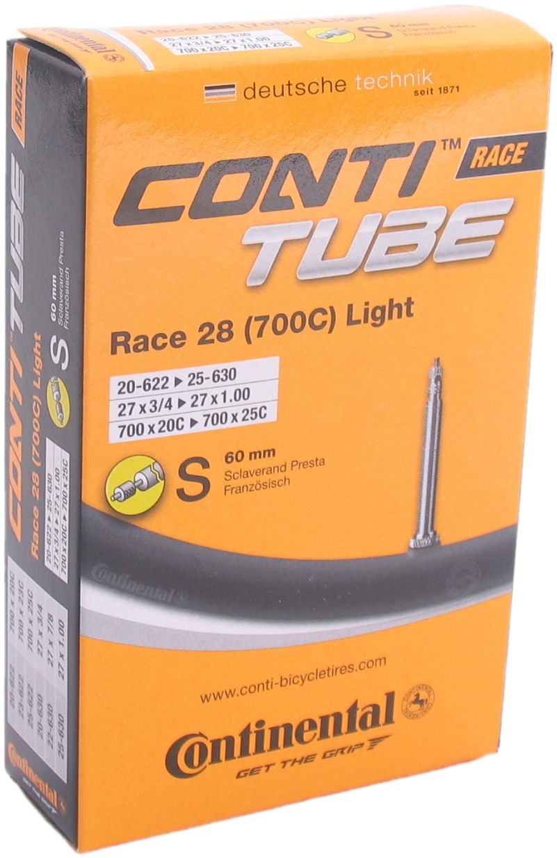 CONTINENTAL Binnenband Race Light 28 inch (20 25-622 630) FV 60 mm