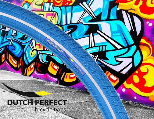 Deli buitenband r 40-622 dutch perfect 1mm blauw