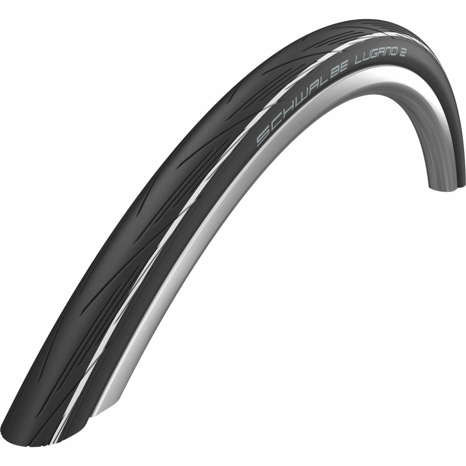 buitenband Lugano II draad 28 x 1.00 (25-622) zwart wit