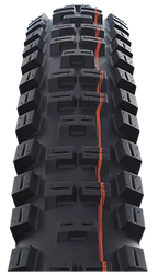 Vouwband Schwalbe Big Betty Super Gravity 29 x 2.40 62-622 mm - zwart bruin