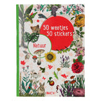 Ballon 50 weetjes, 50 stickers: natuur