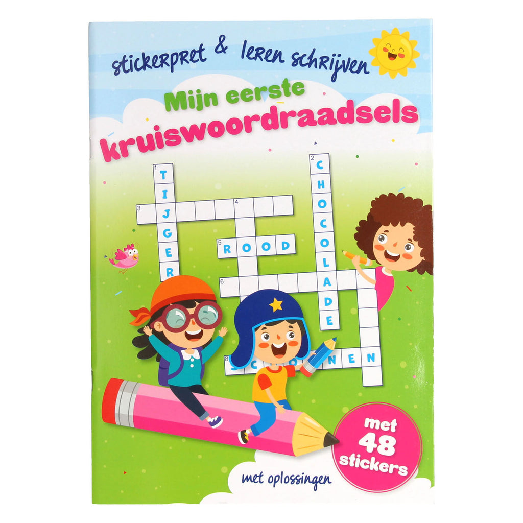 Mijn eerste kruiswoordraadsels (6-10jr)