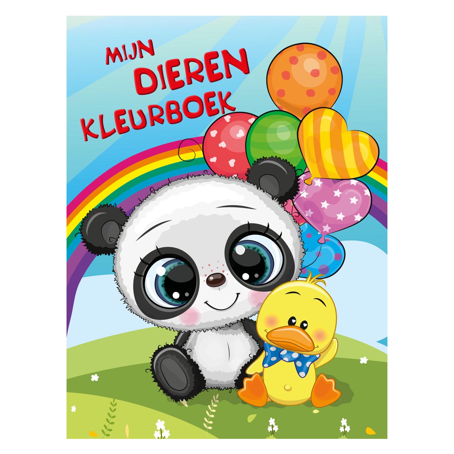 Kleurboek dieren a4 papier