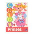 Mondikaarten dikke lijnen kleurboek color - prinses