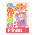 Mondikaarten dikke lijnen kleurboek color - prinses