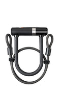 U-slot Newton UL met kabel 1000 x 8 mm zwart