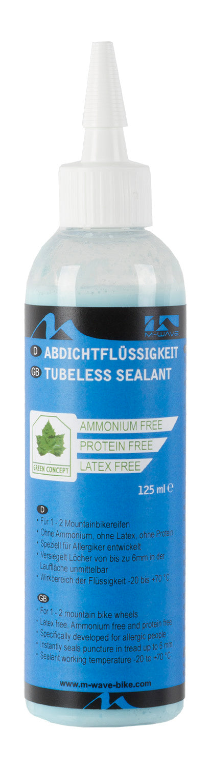 M-wave tubeless sealant in hervulbaar flesje - 125ml