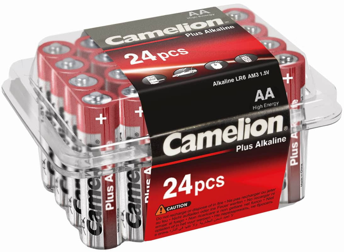 Camelion aa alkaline batterijen per 24