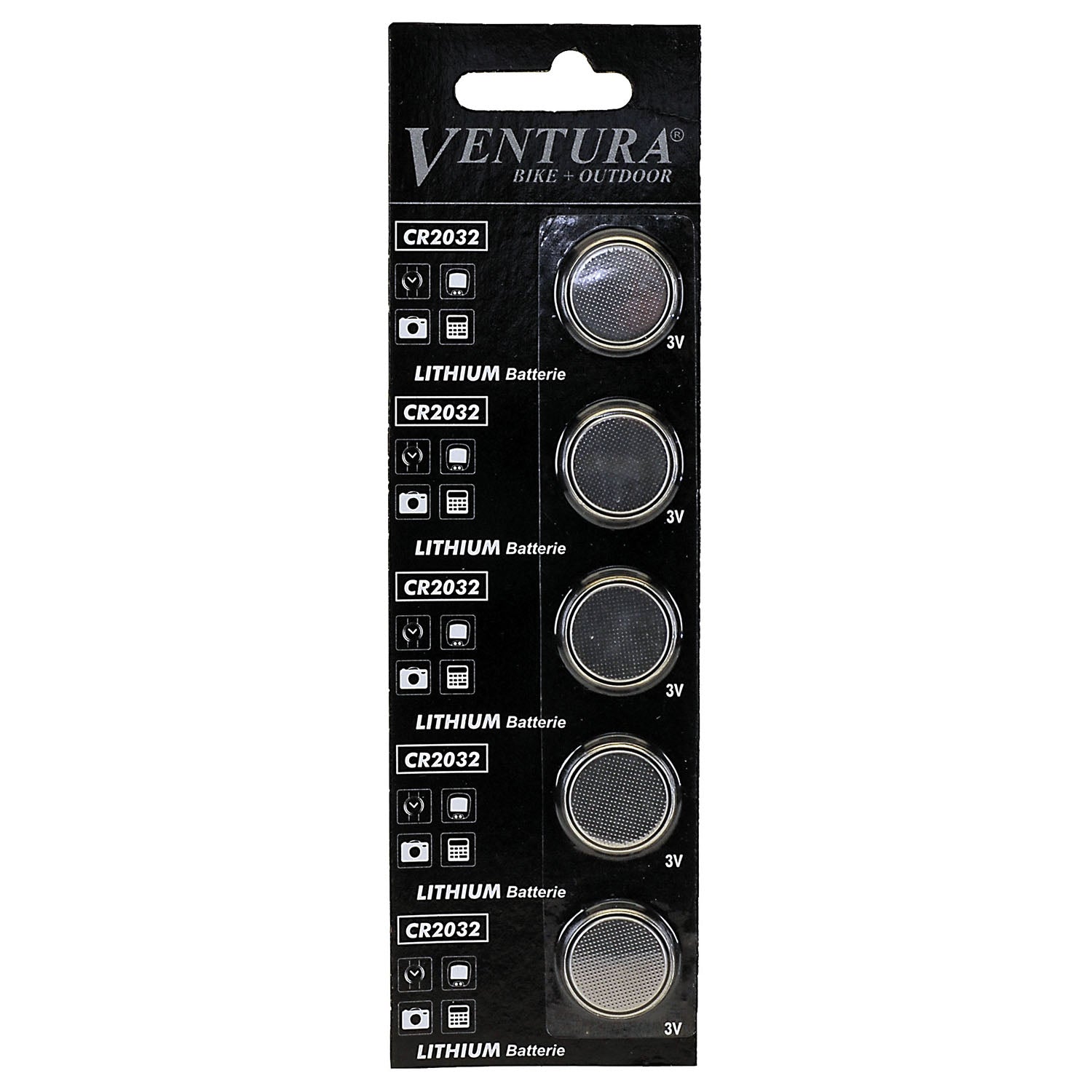 Messingschlager knoopcel battery type cr2032 pack. á 5 pieces