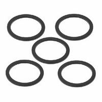 Tecora spacer 2mm 11 8 zwart (per 25)