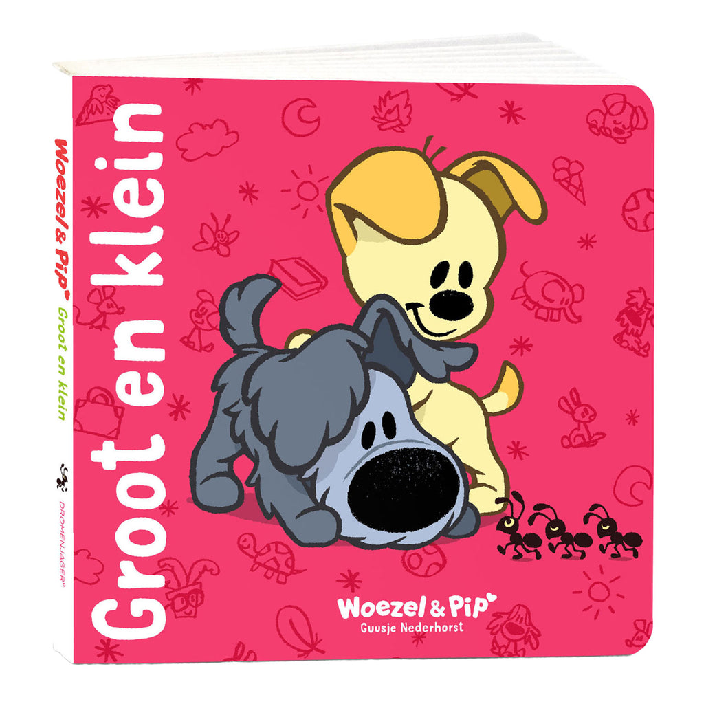 Boek woezel en pip groot en klein | 2 stuks