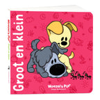 Boek woezel en pip groot en klein | 2 stuks