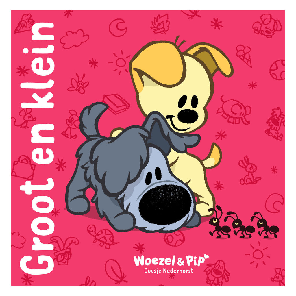 Boek woezel en pip groot en klein | 2 stuks