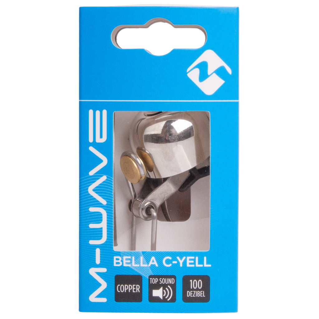 M-wave minibel bella c-yell mini bell c-yell silver