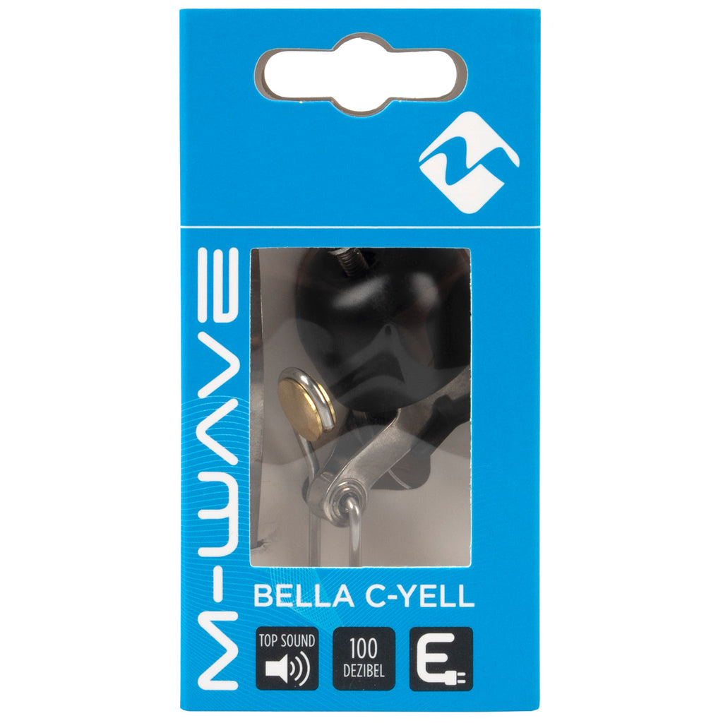 M-wave minibel bella c-yell mini bell c-yell black