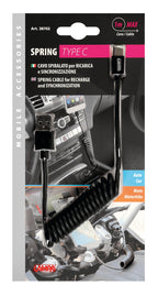 Lampa kabel lampa krulkabel usb-c 1 meter zwart