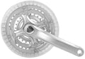 Mighty crankstel 3 speed 170 mm 42 34 24t met kettingrand - zilver
