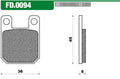 Newfren remblokset fd0094