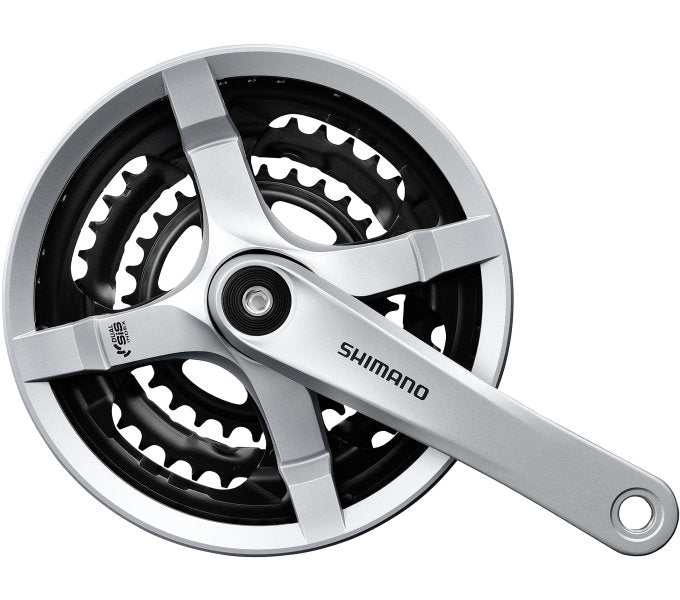 Shimano tourney fc-ty501 6 7 8-speed square crank 48 38 28
