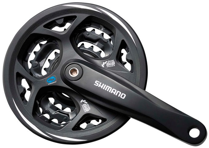 Shimano altus fc-m311 3x7 8-speed crank 48 38 28