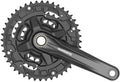 Shimano crankstel 6 7 8 speed tourney fc-ty501 met 175mm crankarm 48 x 38 x 28t - zwart