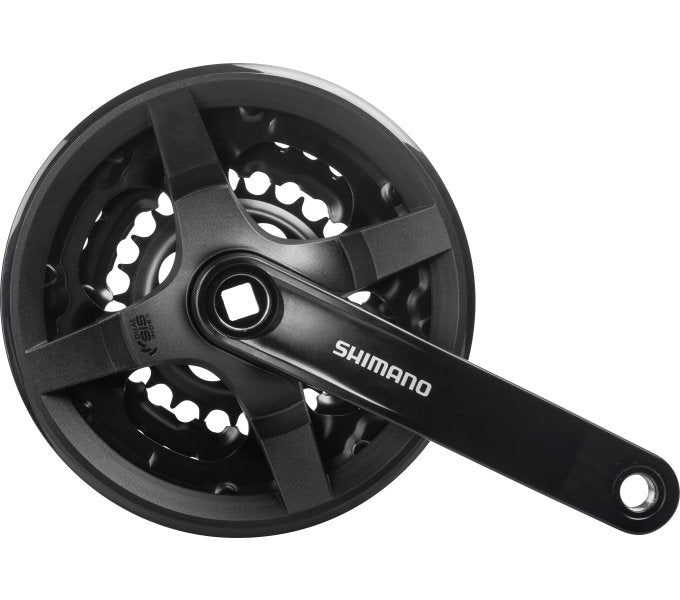 Shimano tourney junior fc-ty301 6 7 8-speed square crank 42 34 24