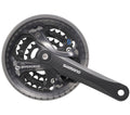 shimano crankstel 7 8 speed acera fc-m361 - 175 48 x 38 x 28t met kettingscherm - zwart