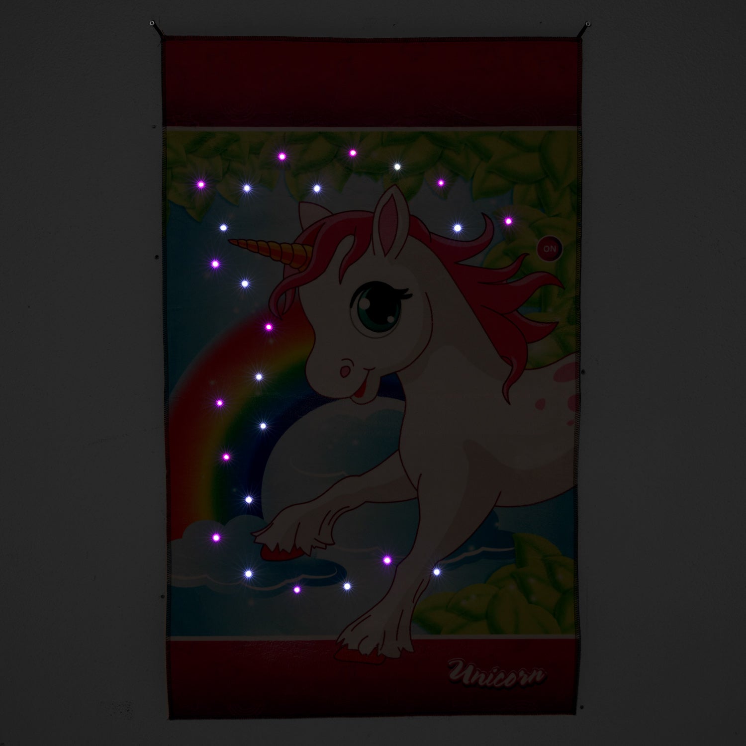 Unicorn kleed met led lichtjes 72x120cm